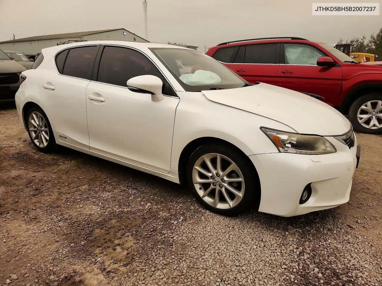 2011 Lexus Ct 200 VIN: JTHKD5BH5B2007237 Lot: 61093256