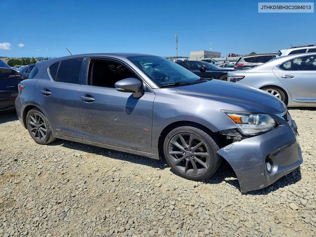 2012 Lexus Ct 200 VIN: JTHKD5BH3C2084013 Lot: 51905396