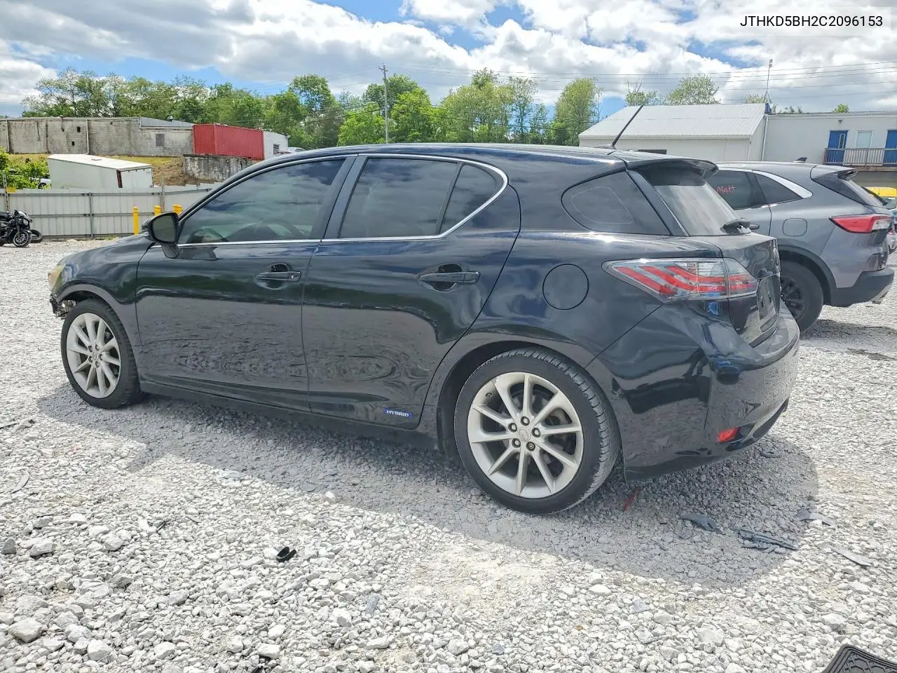 2012 Lexus Ct 200 VIN: JTHKD5BH2C2096153 Lot: 53722216