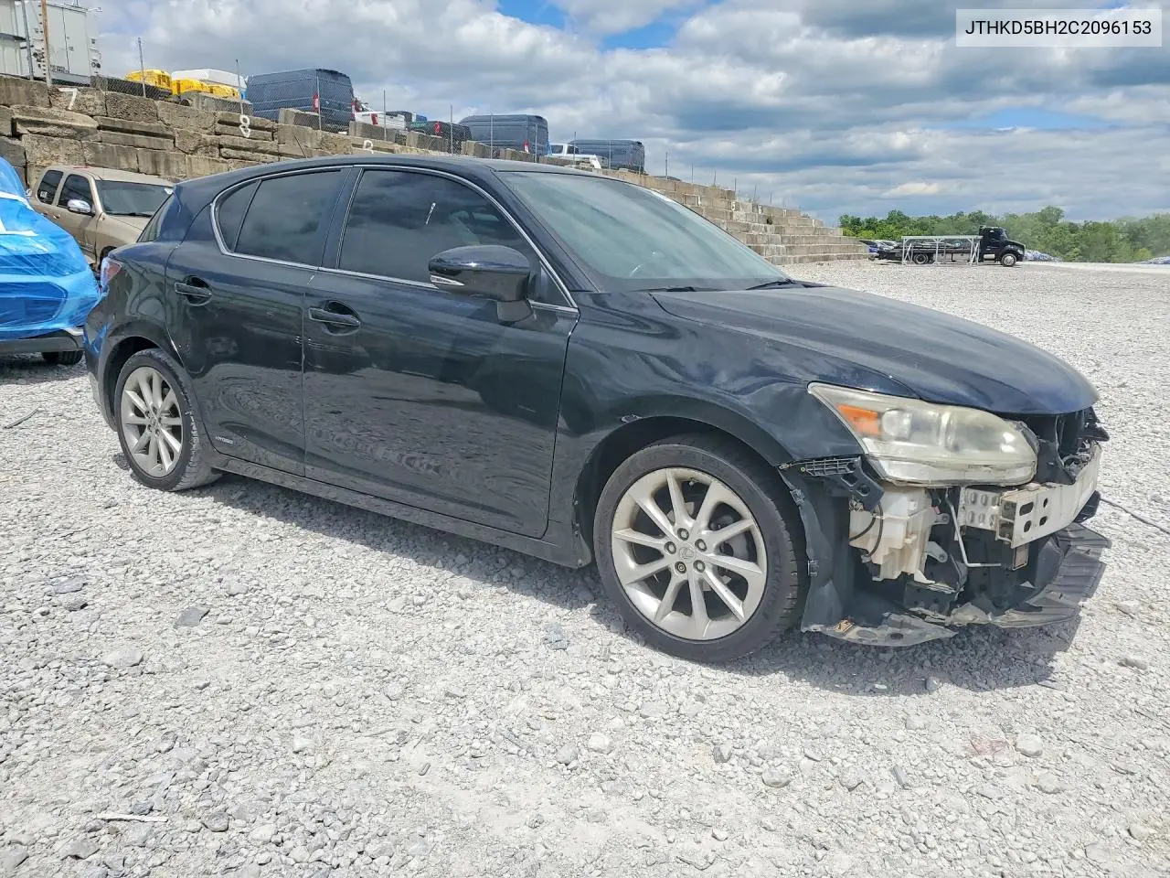 2012 Lexus Ct 200 VIN: JTHKD5BH2C2096153 Lot: 53722216