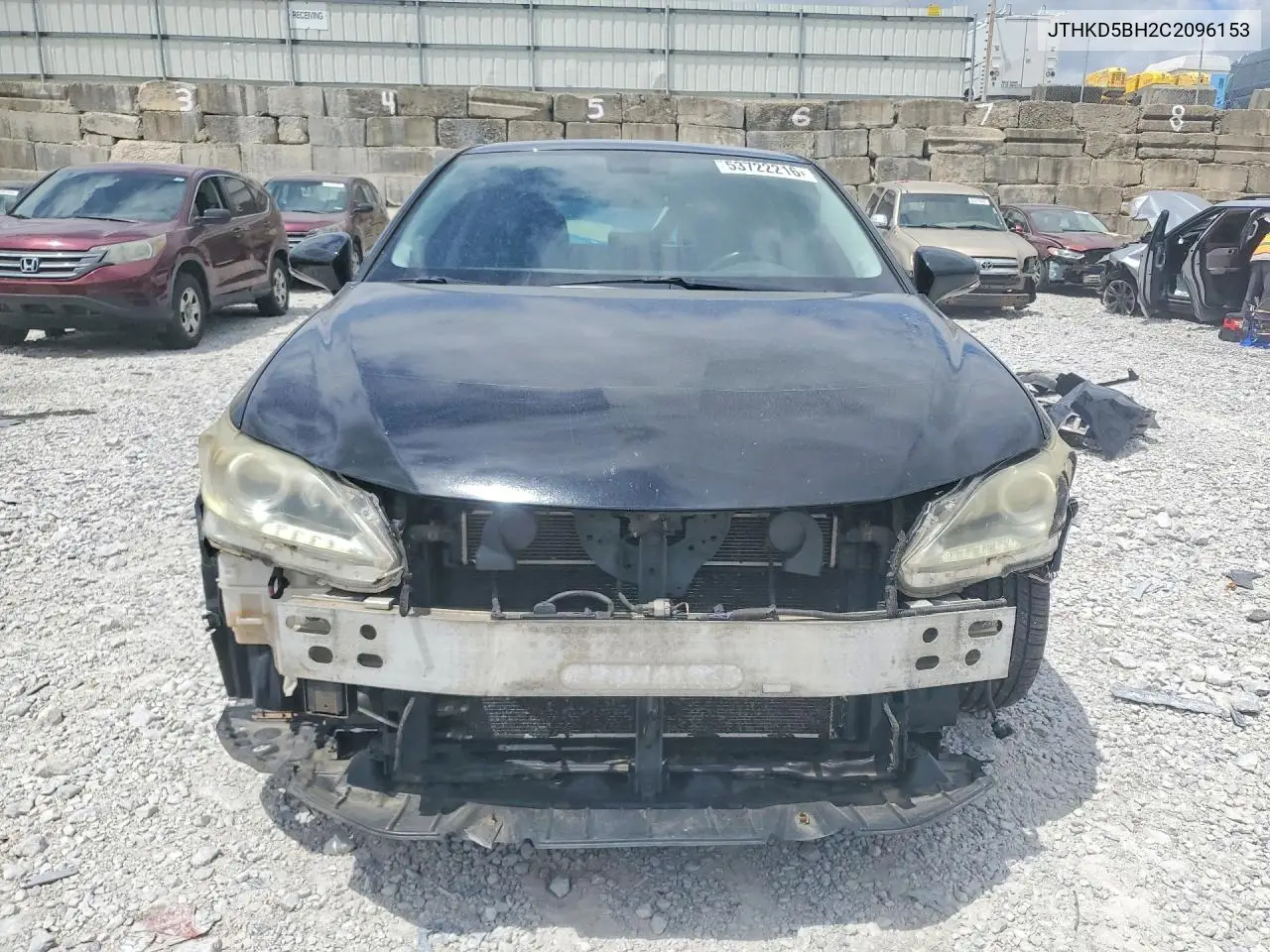 2012 Lexus Ct 200 VIN: JTHKD5BH2C2096153 Lot: 53722216