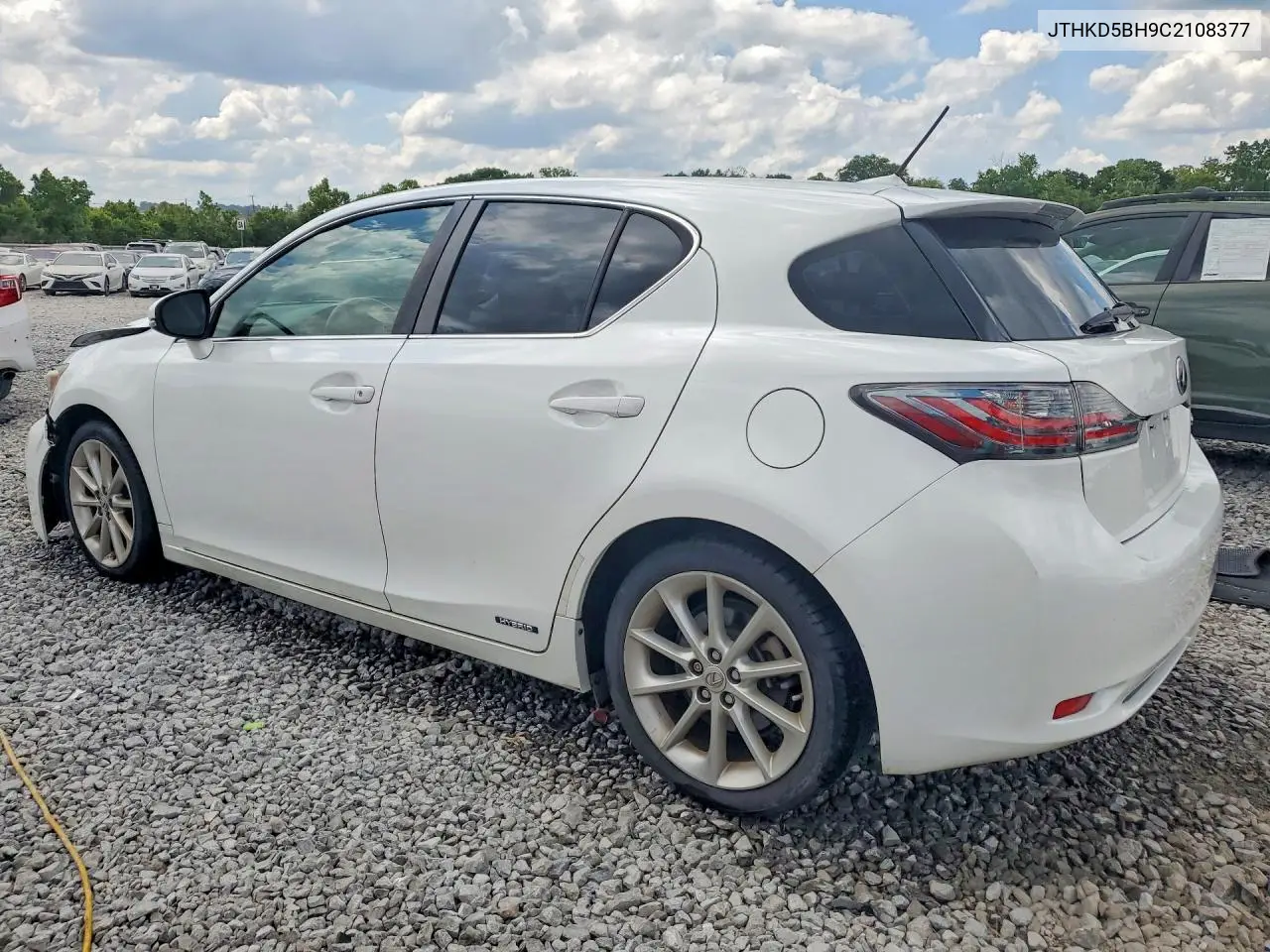 2012 Lexus Ct 200 VIN: JTHKD5BH9C2108377 Lot: 53944246