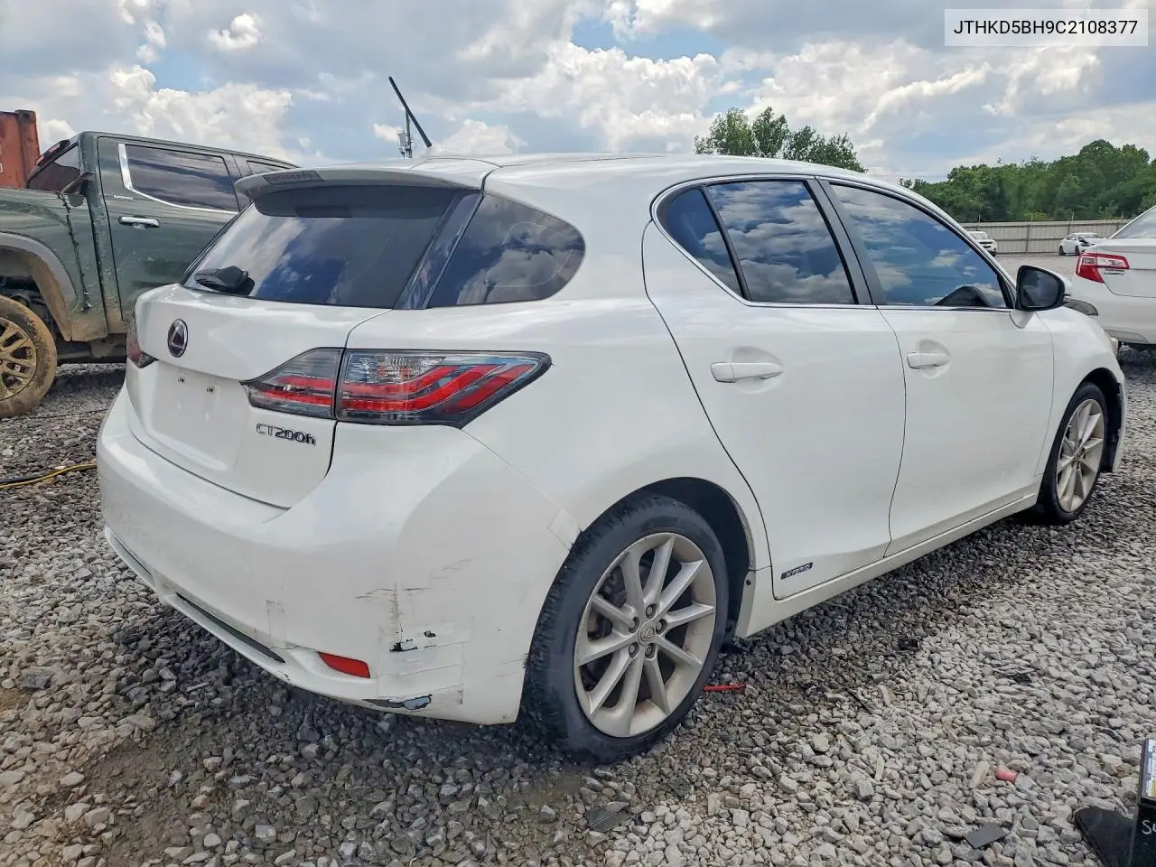 2012 Lexus Ct 200 VIN: JTHKD5BH9C2108377 Lot: 53944246