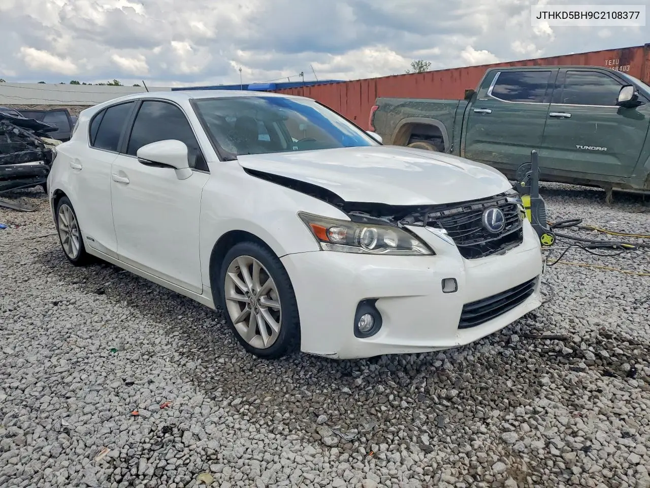 2012 Lexus Ct 200 VIN: JTHKD5BH9C2108377 Lot: 53944246
