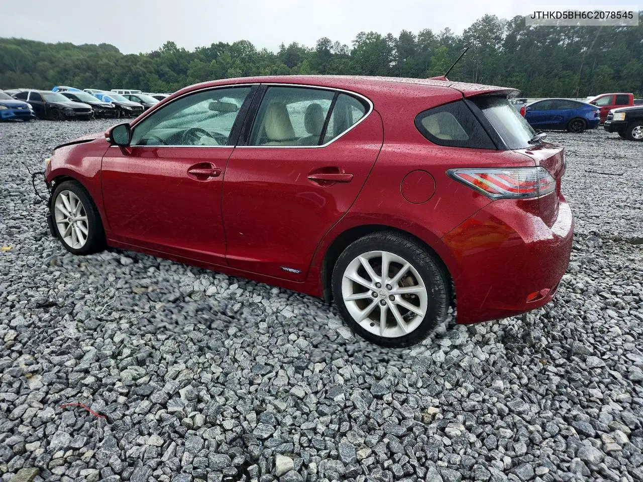 2012 Lexus Ct 200 VIN: JTHKD5BH6C2078545 Lot: 55104976