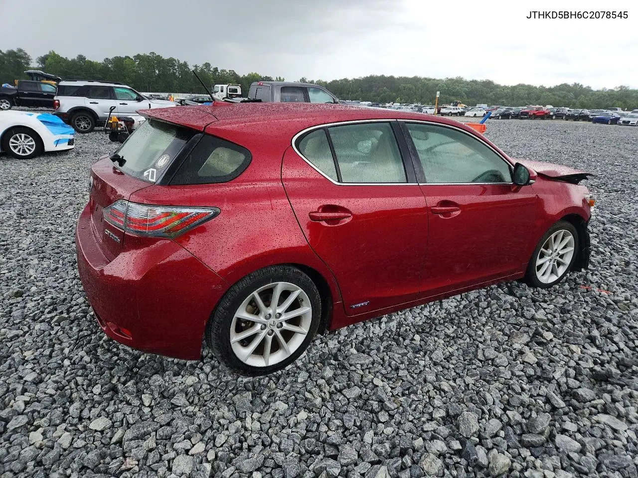2012 Lexus Ct 200 VIN: JTHKD5BH6C2078545 Lot: 55104976