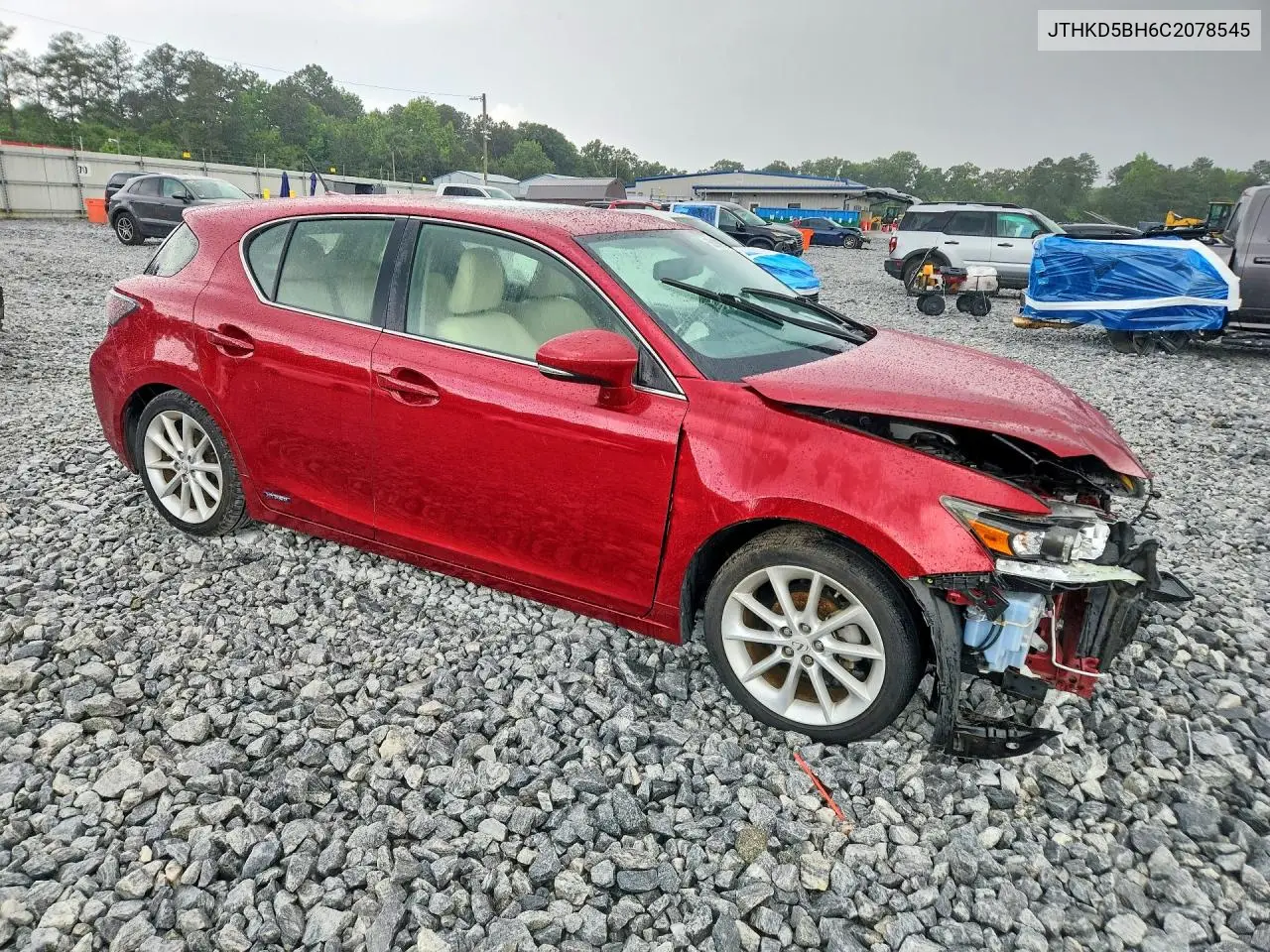 2012 Lexus Ct 200 VIN: JTHKD5BH6C2078545 Lot: 55104976