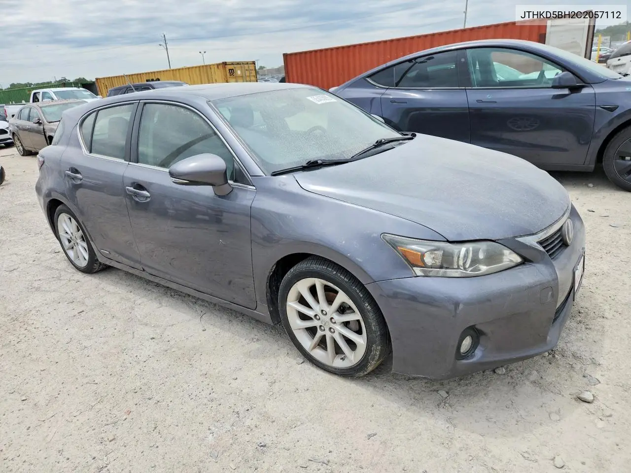 2012 Lexus Ct 200 VIN: JTHKD5BH2C2057112 Lot: 55435096