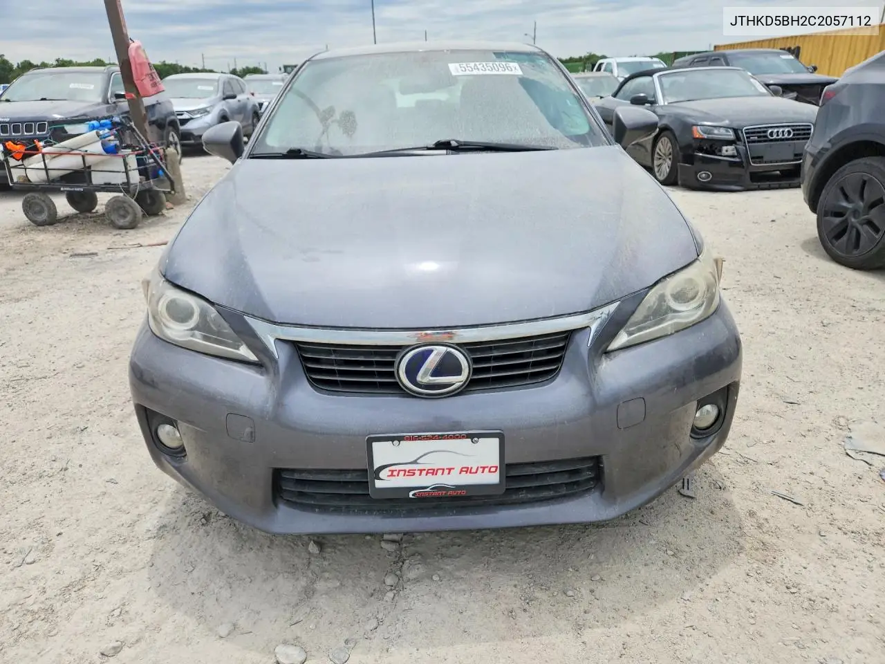 2012 Lexus Ct 200 VIN: JTHKD5BH2C2057112 Lot: 55435096