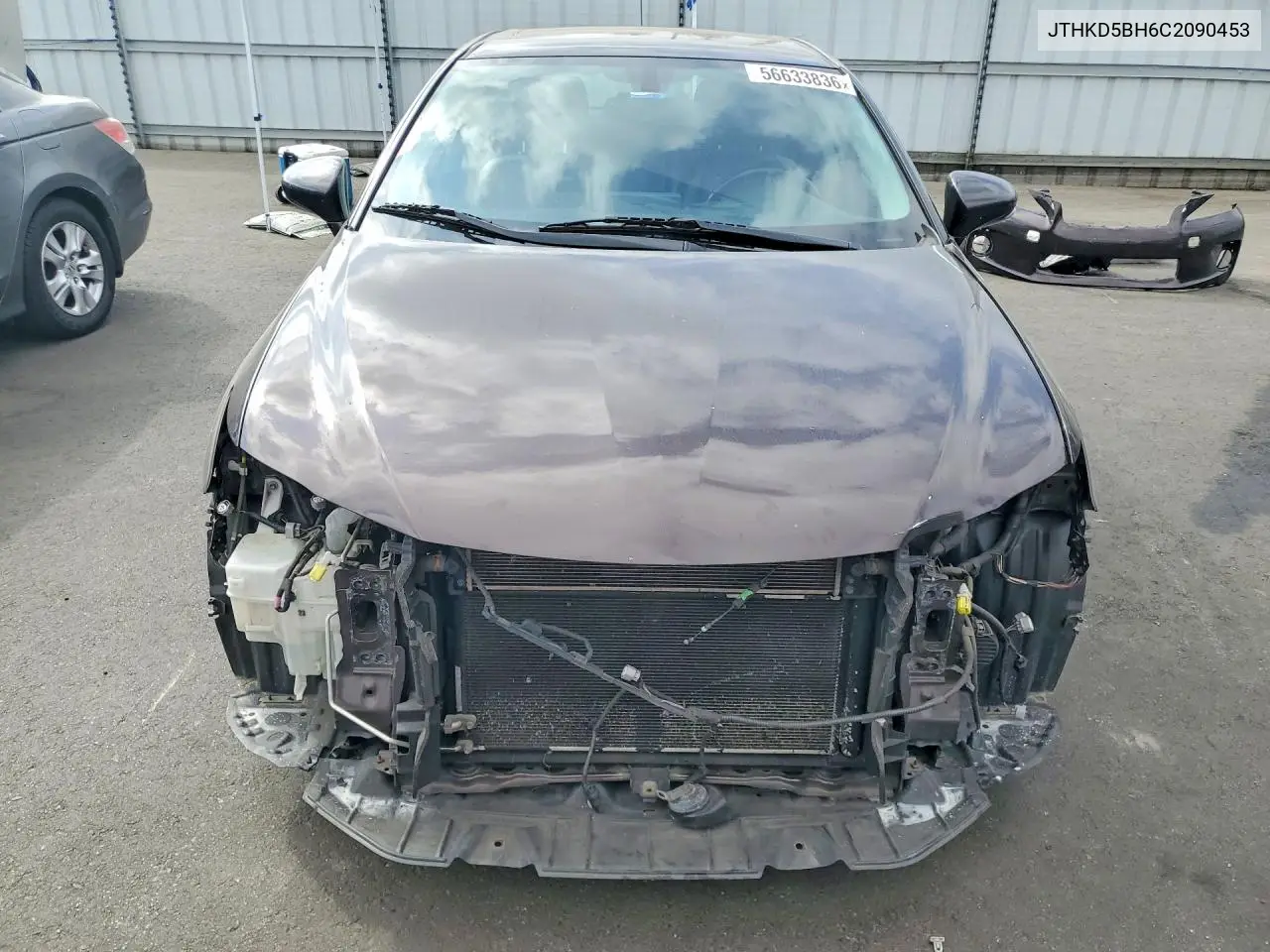 2012 Lexus Ct 200 VIN: JTHKD5BH6C2090453 Lot: 56633836