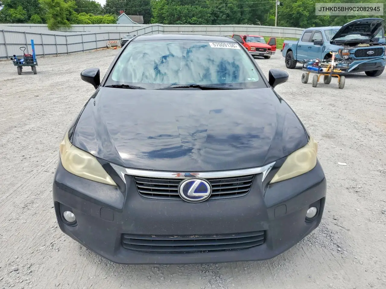 2012 Lexus Ct 200 VIN: JTHKD5BH9C2082945 Lot: 57009136