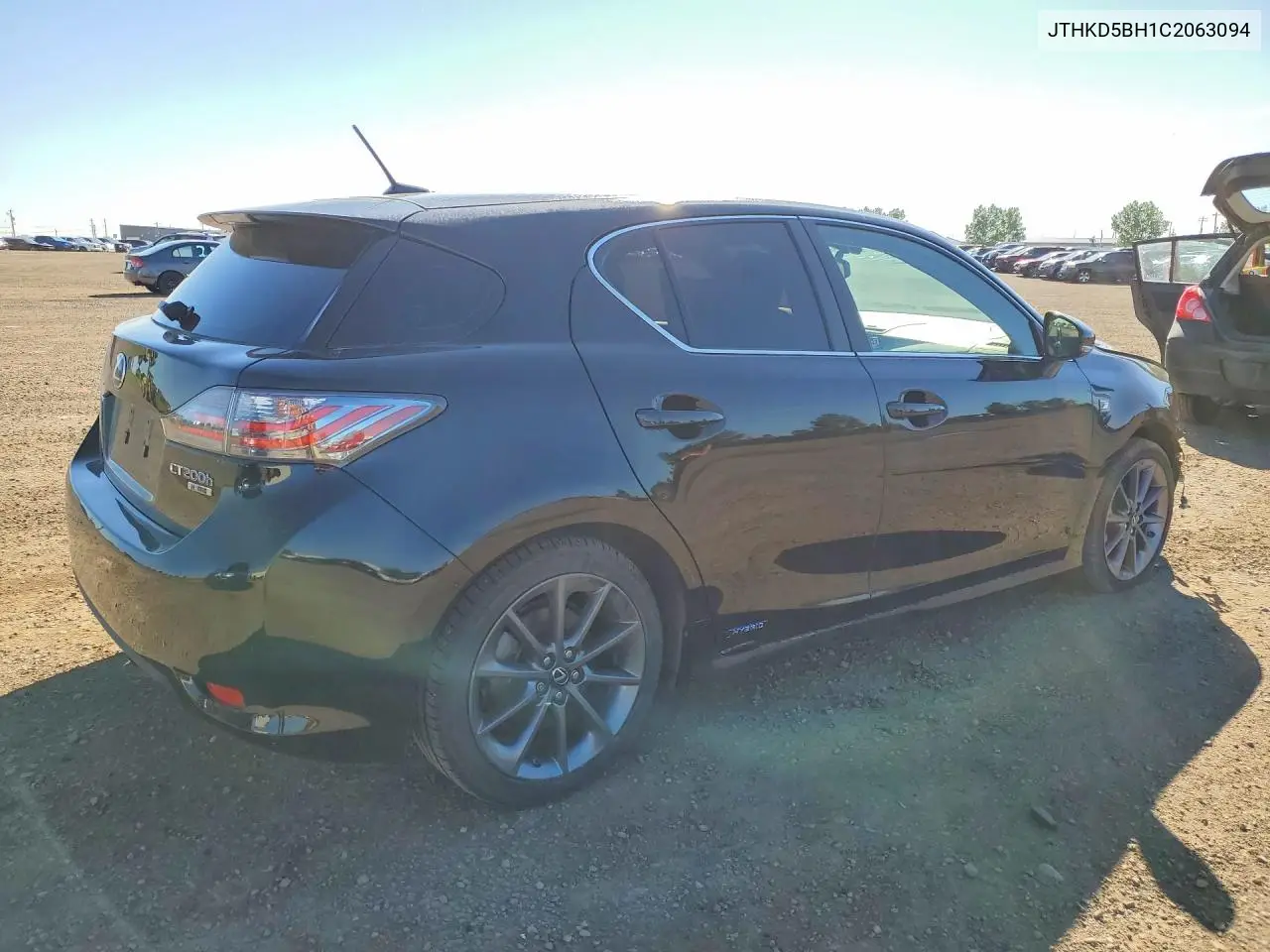 2012 Lexus Ct 200 VIN: JTHKD5BH1C2063094 Lot: 57272896