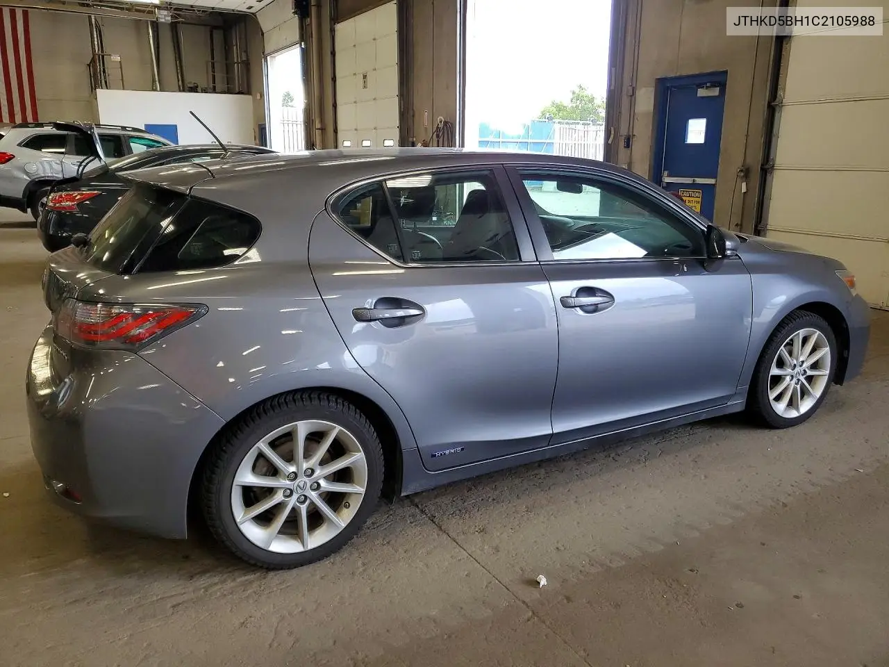 2012 Lexus Ct 200 VIN: JTHKD5BH1C2105988 Lot: 58022136