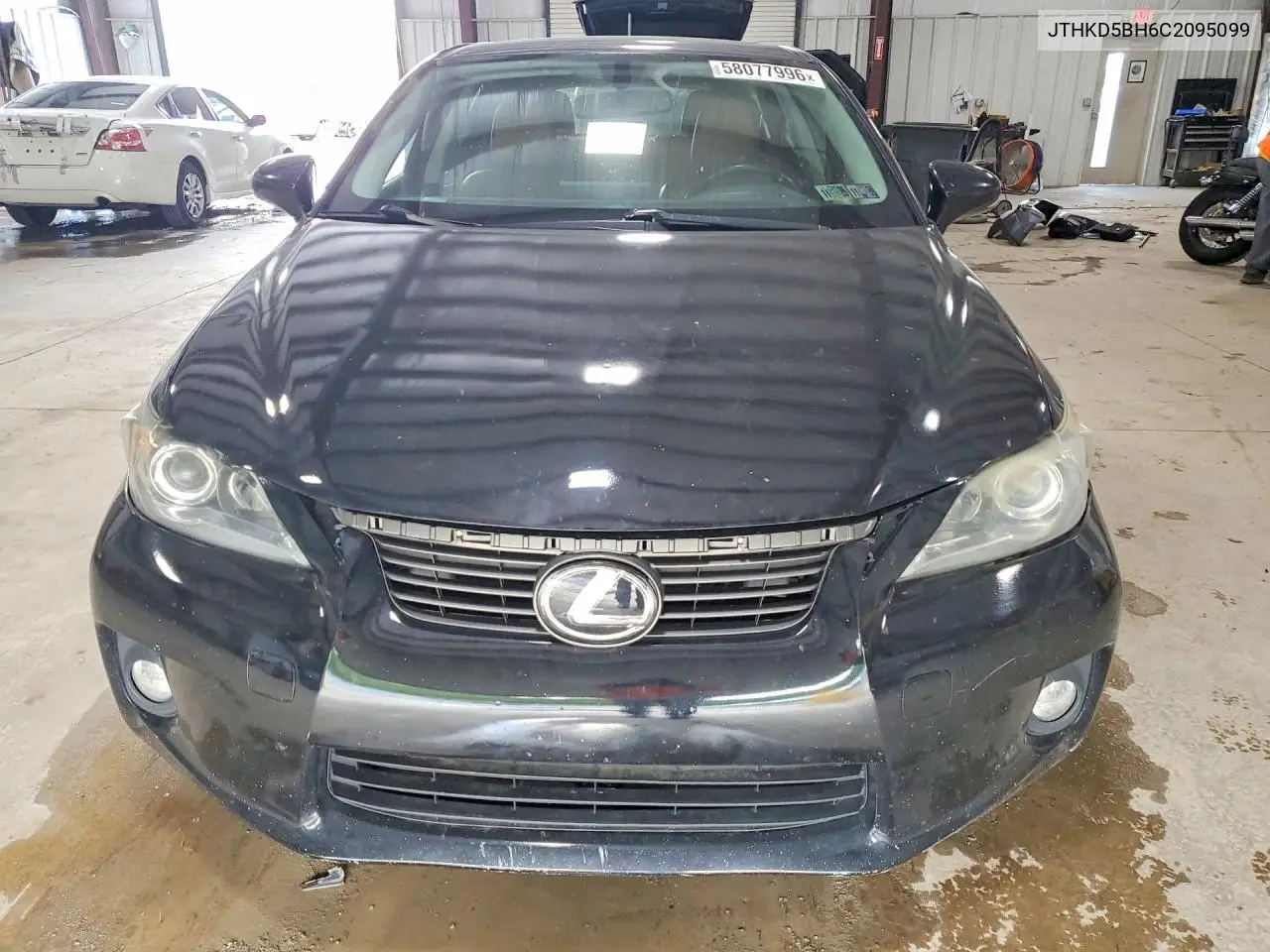 2012 Lexus Ct 200 VIN: JTHKD5BH6C2095099 Lot: 58077996
