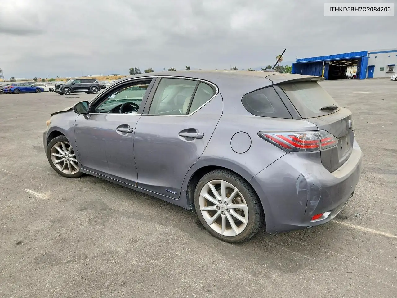 2012 Lexus Ct 200 VIN: JTHKD5BH2C2084200 Lot: 59722586