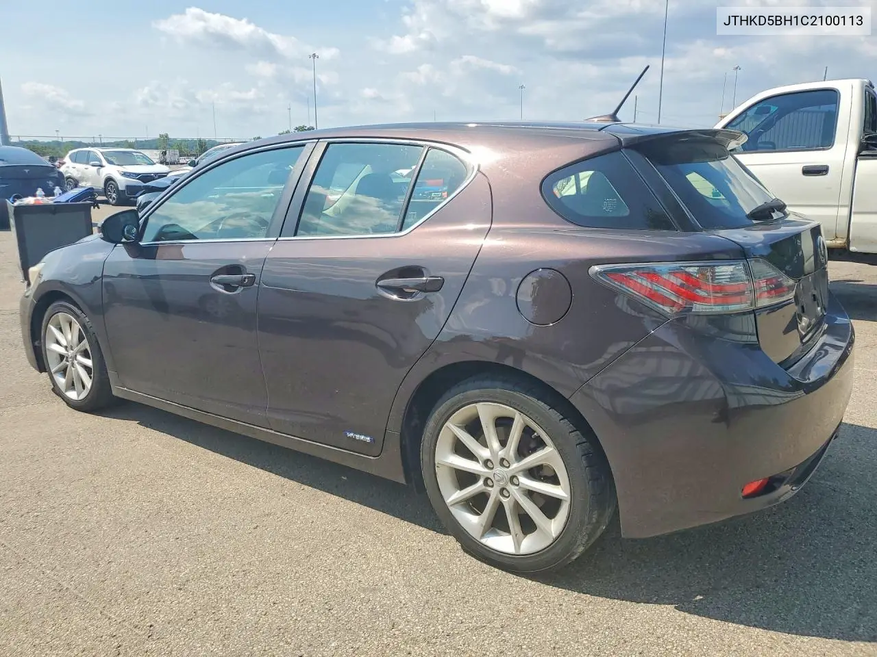 2012 Lexus Ct 200 VIN: JTHKD5BH1C2100113 Lot: 60255146