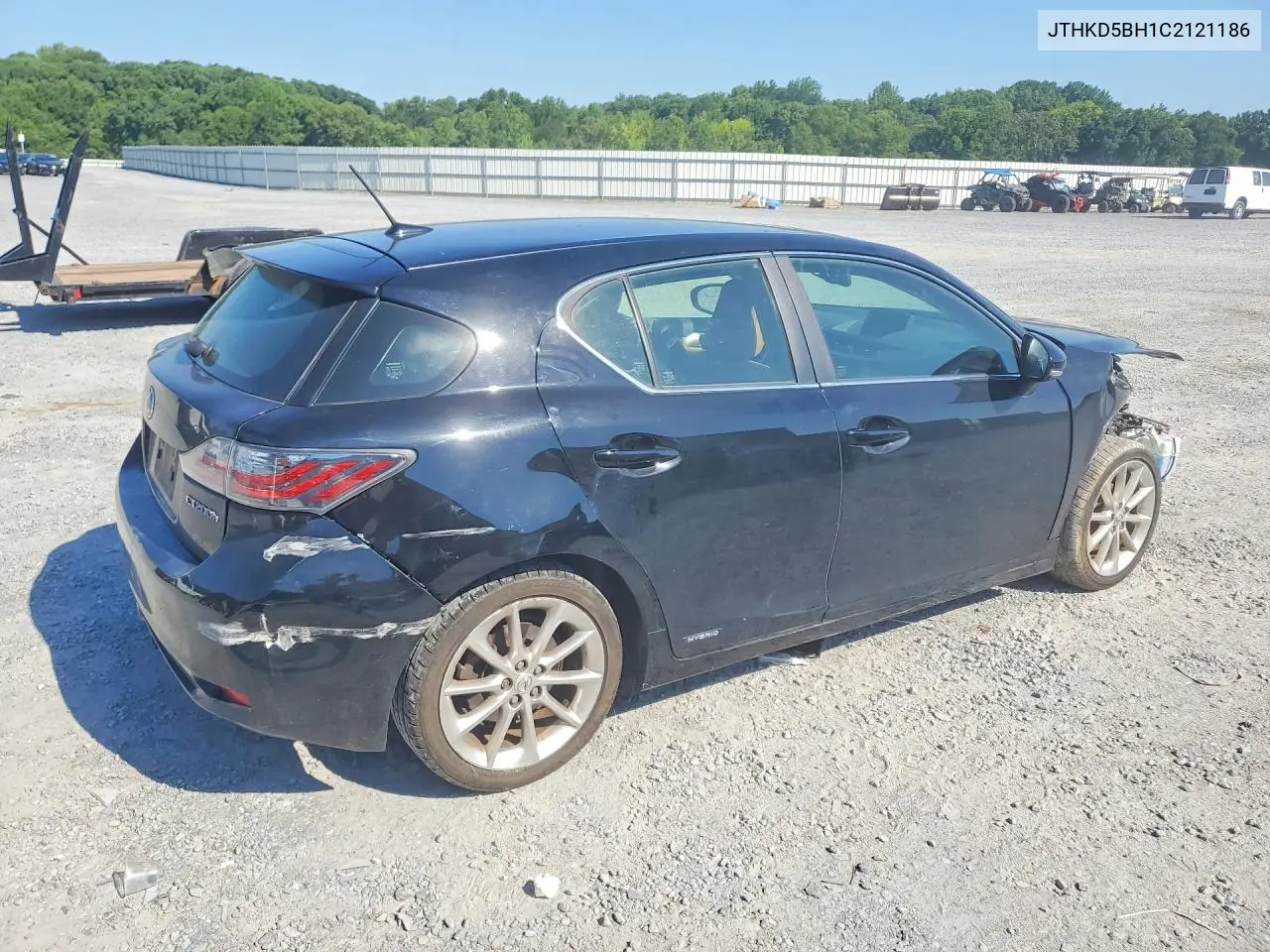 2012 Lexus Ct 200 VIN: JTHKD5BH1C2121186 Lot: 60328616
