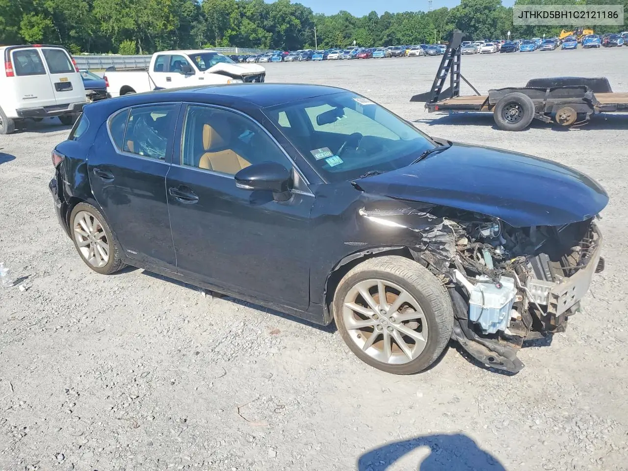 2012 Lexus Ct 200 VIN: JTHKD5BH1C2121186 Lot: 60328616