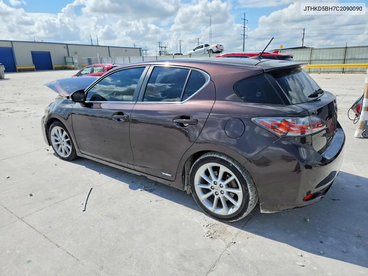 2012 Lexus Ct 200 VIN: JTHKD5BH7C2090090 Lot: 60679046