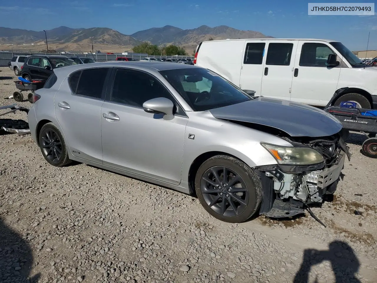 2012 Lexus Ct 200 VIN: JTHKD5BH7C2079493 Lot: 60832196