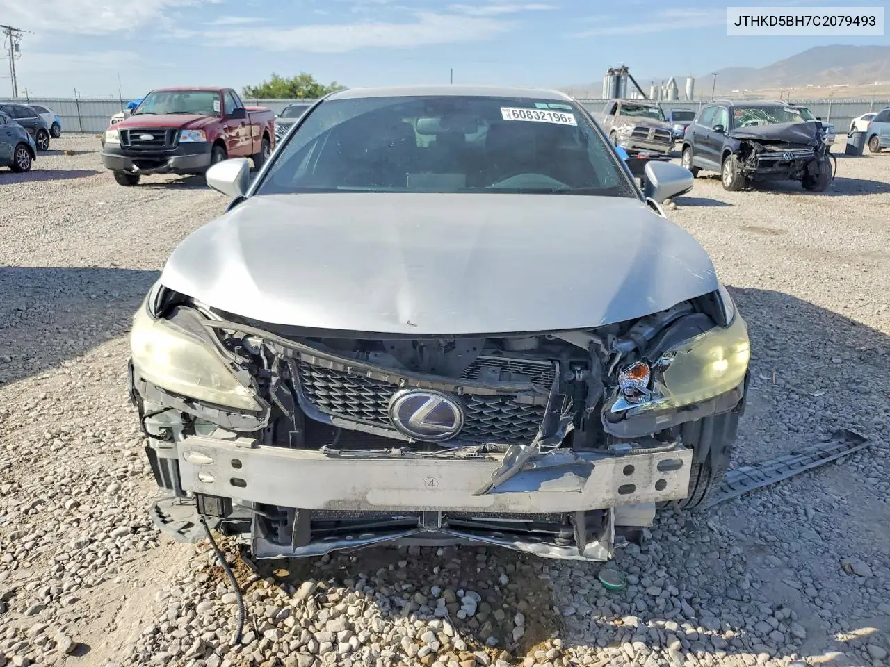 2012 Lexus Ct 200 VIN: JTHKD5BH7C2079493 Lot: 60832196