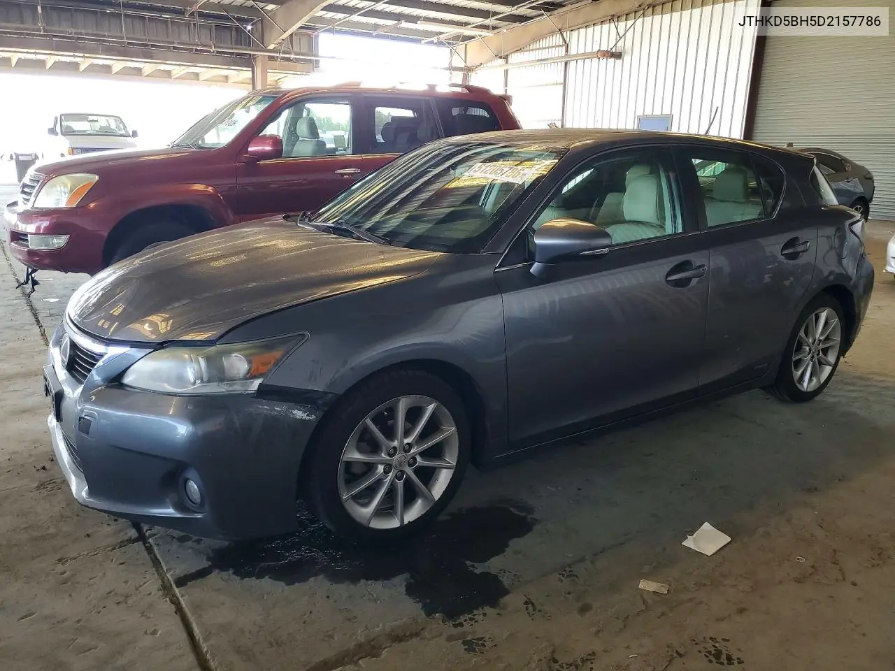 2013 Lexus Ct 200 VIN: JTHKD5BH5D2157786 Lot: 51205786