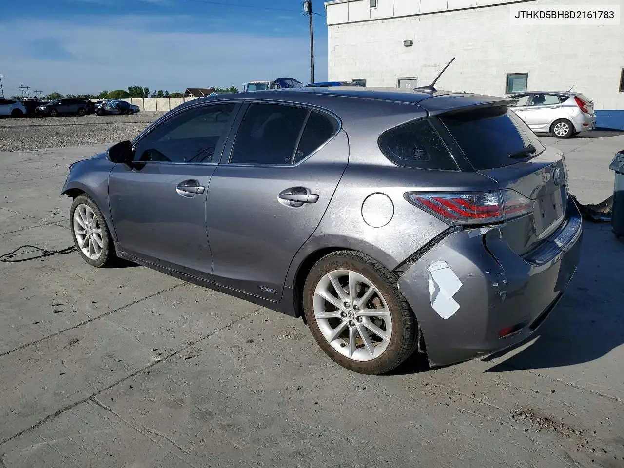 2013 Lexus Ct 200 VIN: JTHKD5BH8D2161783 Lot: 52131886