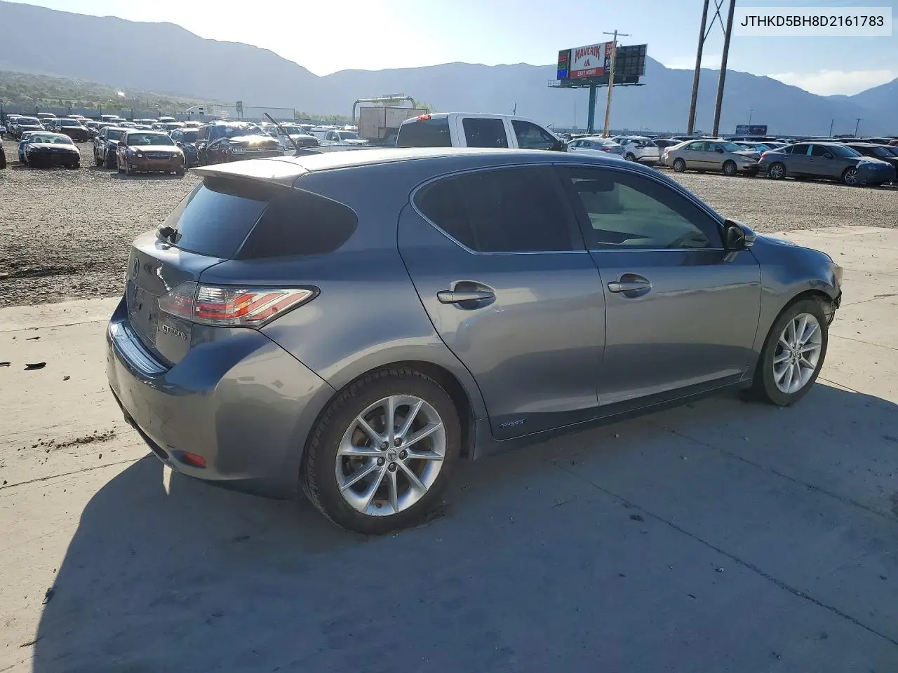 2013 Lexus Ct 200 VIN: JTHKD5BH8D2161783 Lot: 52131886