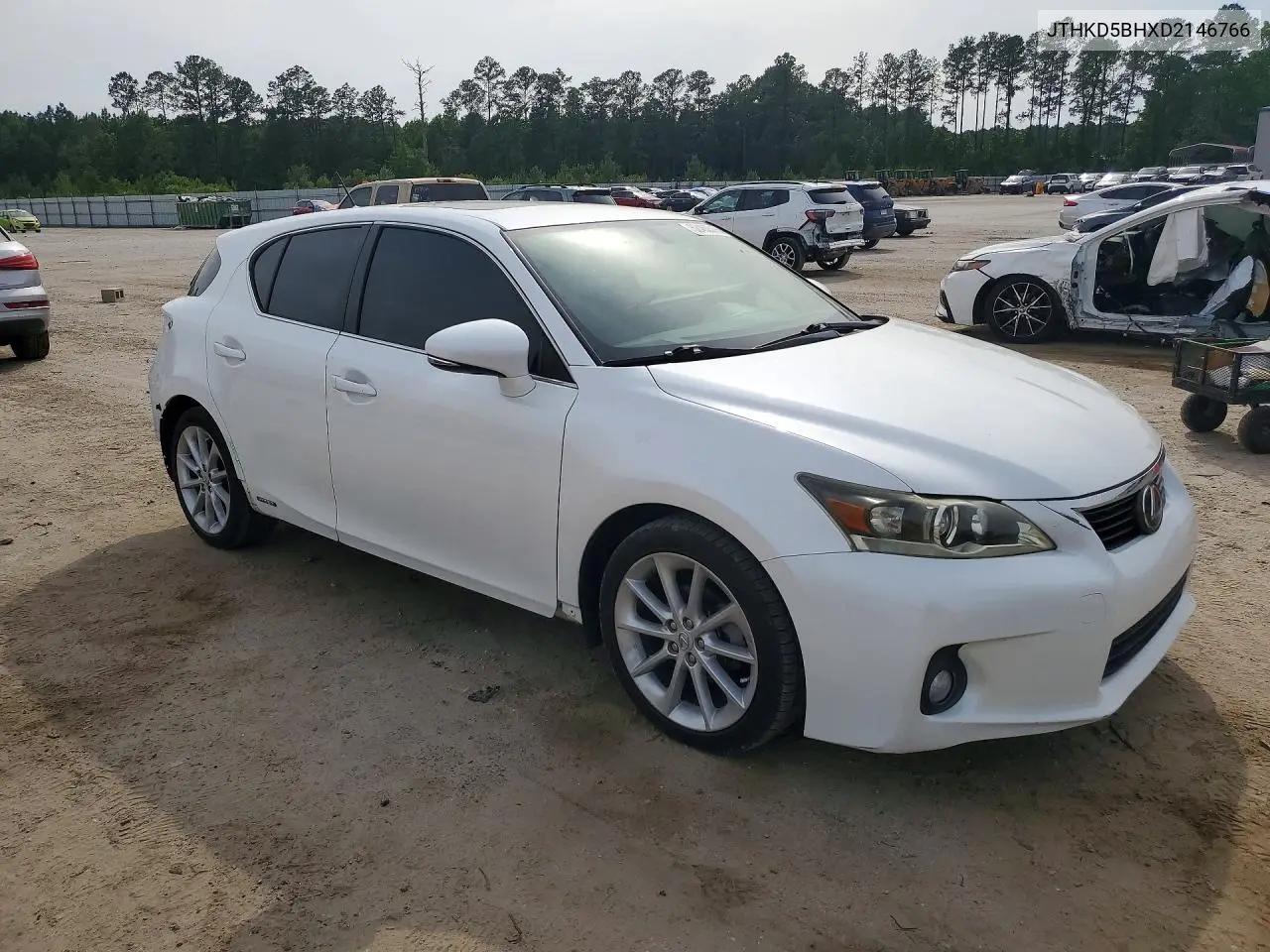2013 Lexus Ct 200 VIN: JTHKD5BHXD2146766 Lot: 52460516