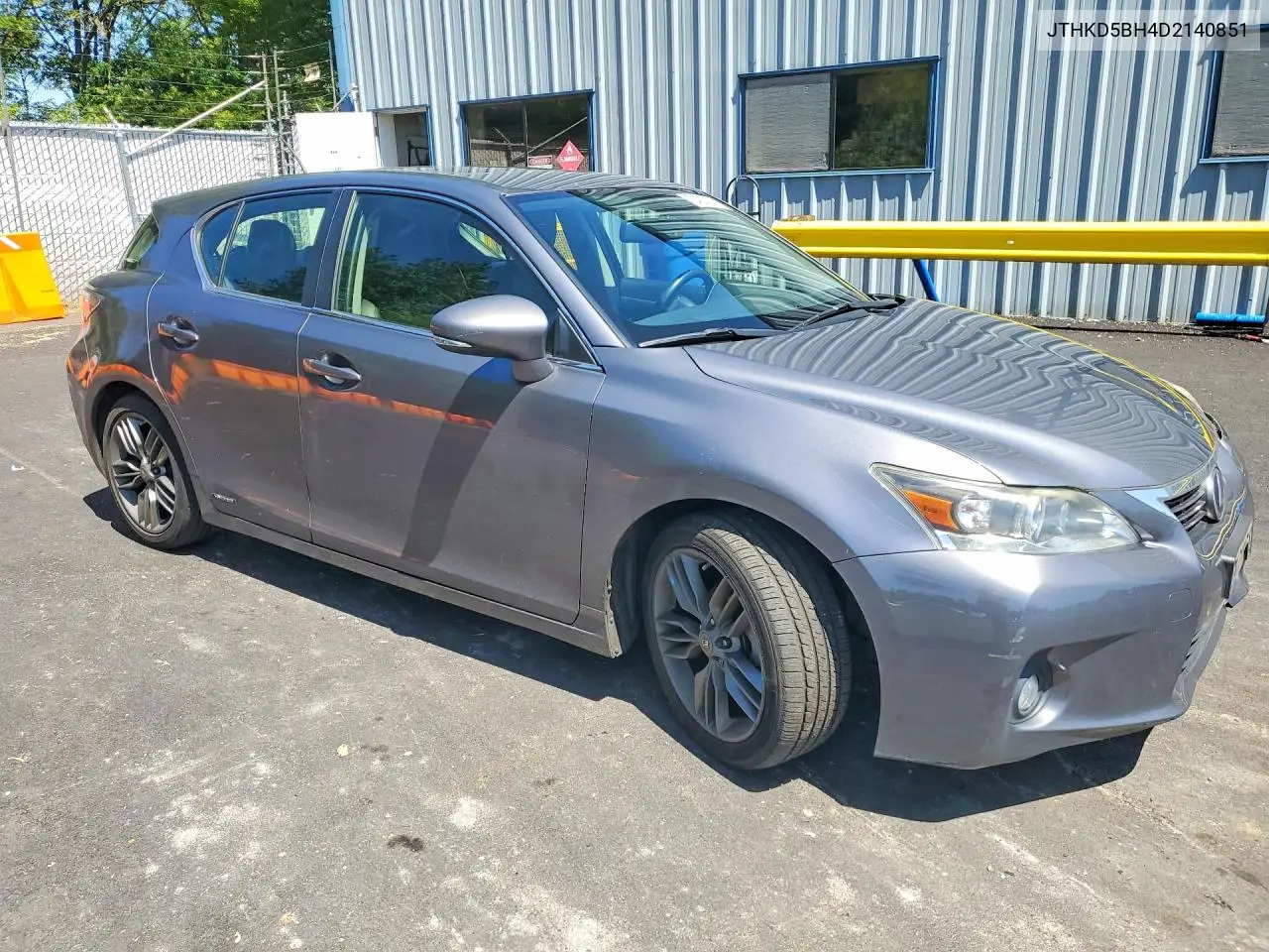 2013 Lexus Ct 200 VIN: JTHKD5BH4D2140851 Lot: 54303716