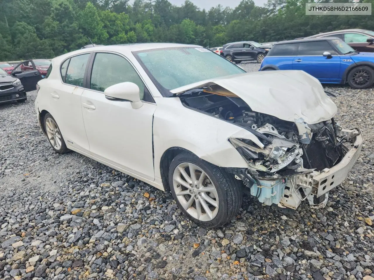 2013 Lexus Ct 200 VIN: JTHKD5BH6D2166609 Lot: 55527746