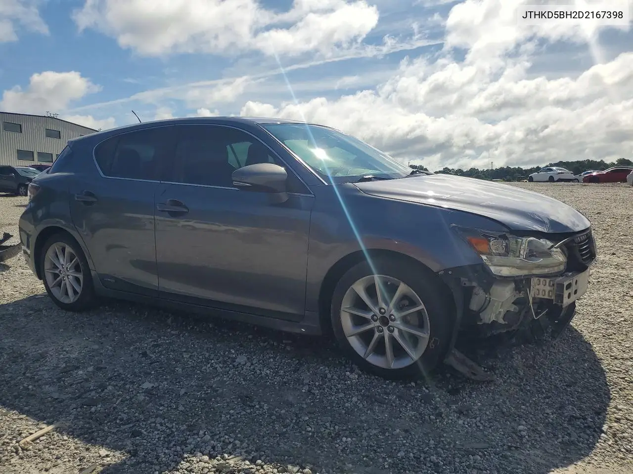 2013 Lexus Ct 200 VIN: JTHKD5BH2D2167398 Lot: 57950356