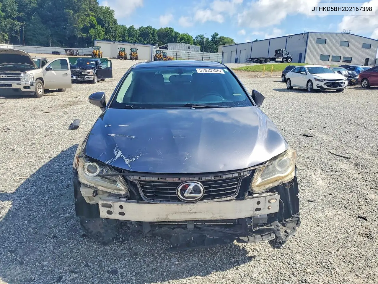 2013 Lexus Ct 200 VIN: JTHKD5BH2D2167398 Lot: 57950356