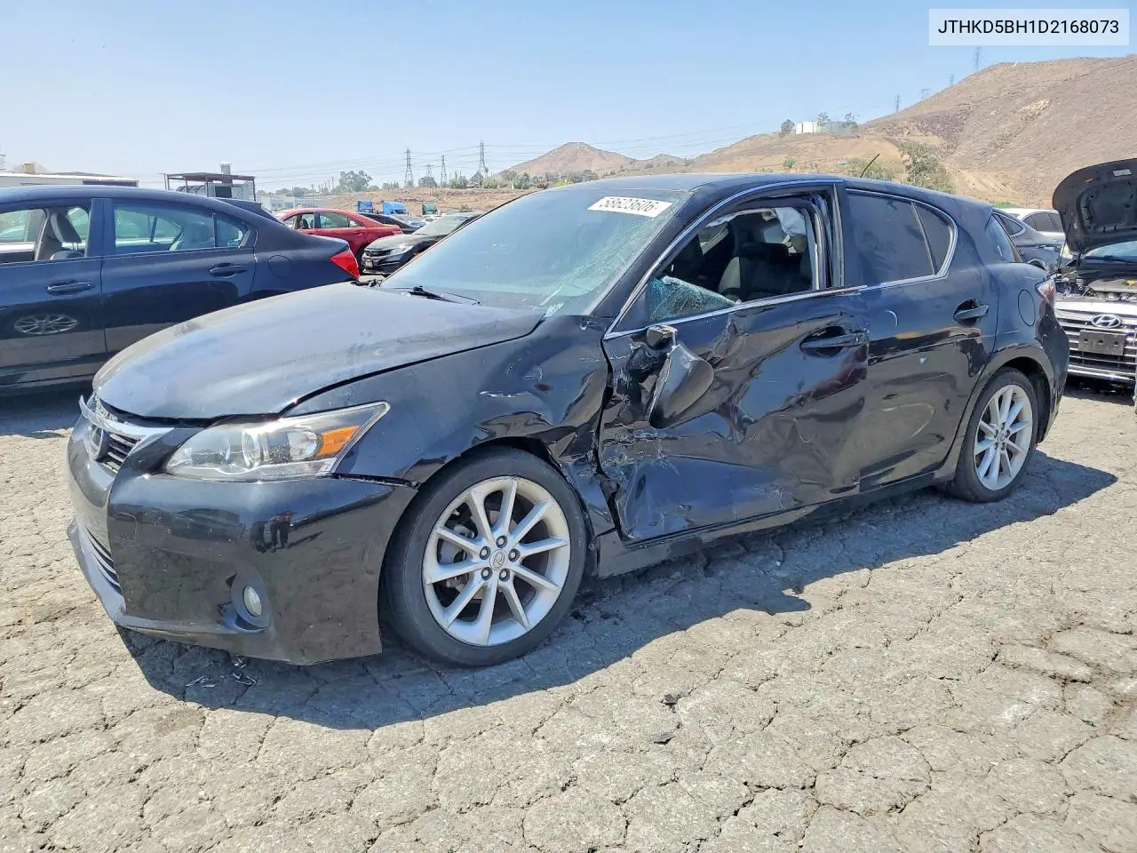 2013 Lexus Ct 200 VIN: JTHKD5BH1D2168073 Lot: 58623606