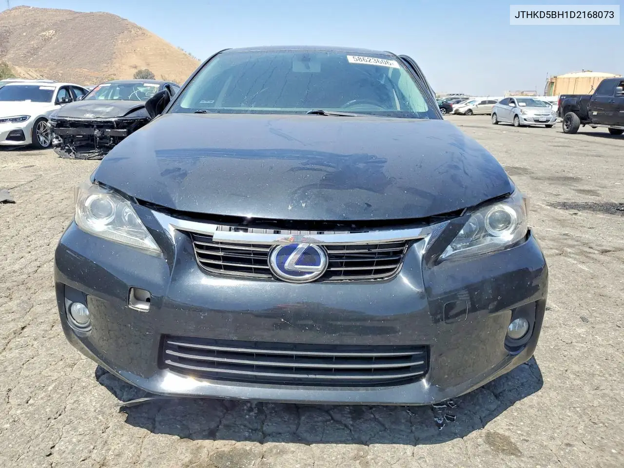 2013 Lexus Ct 200 VIN: JTHKD5BH1D2168073 Lot: 58623606