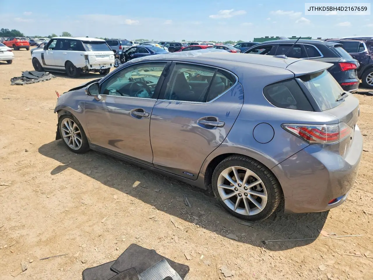 2013 Lexus Ct 200 VIN: JTHKD5BH4D2167659 Lot: 60170566