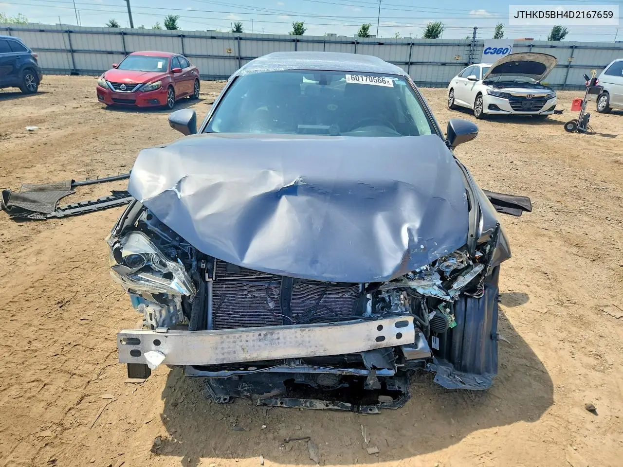 2013 Lexus Ct 200 VIN: JTHKD5BH4D2167659 Lot: 60170566