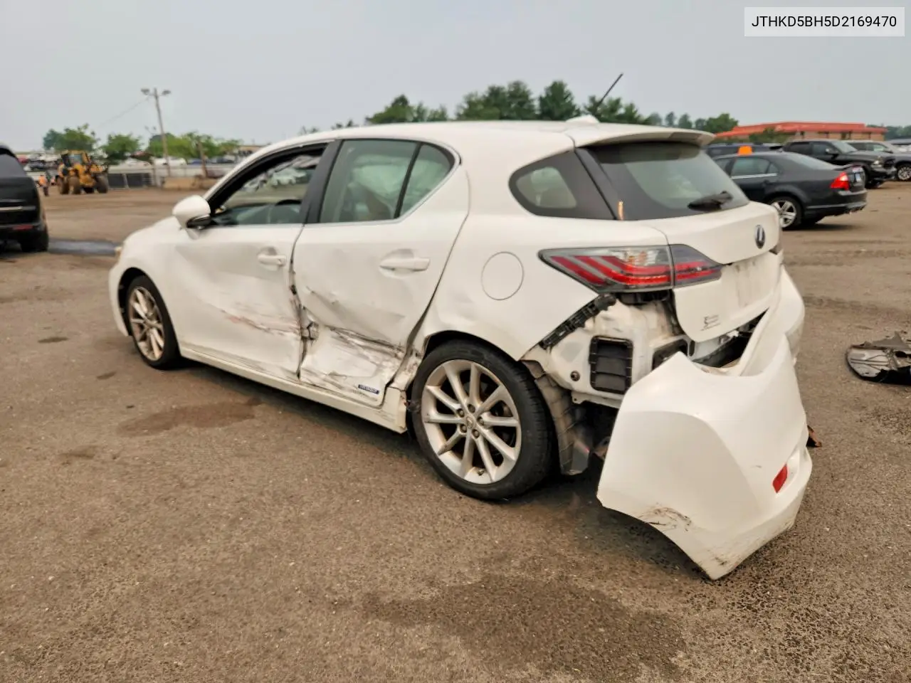 2013 Lexus Ct 200 VIN: JTHKD5BH5D2169470 Lot: 60919436