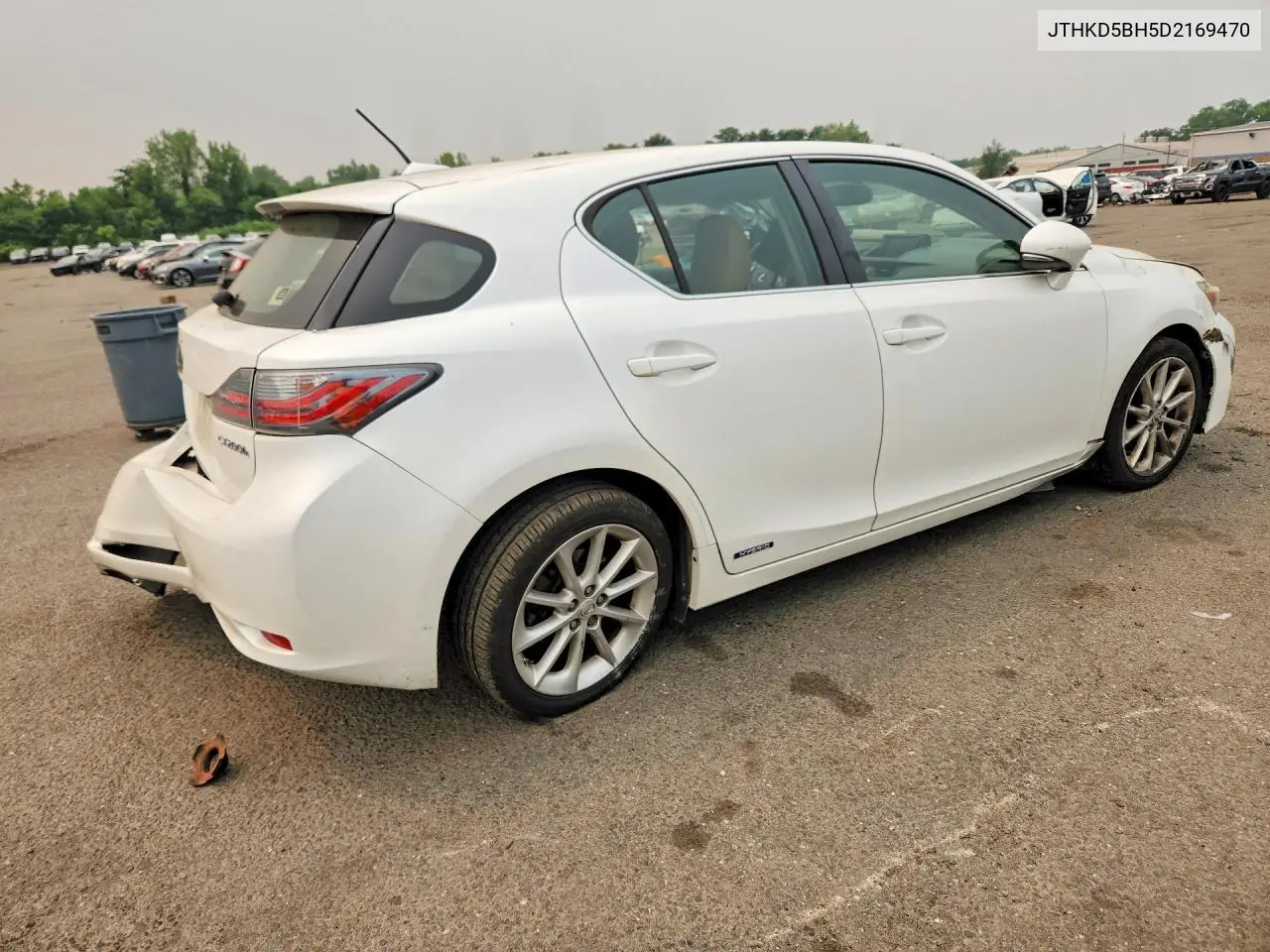 2013 Lexus Ct 200 VIN: JTHKD5BH5D2169470 Lot: 60919436