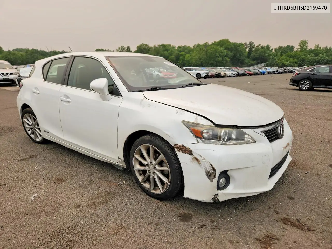 2013 Lexus Ct 200 VIN: JTHKD5BH5D2169470 Lot: 60919436