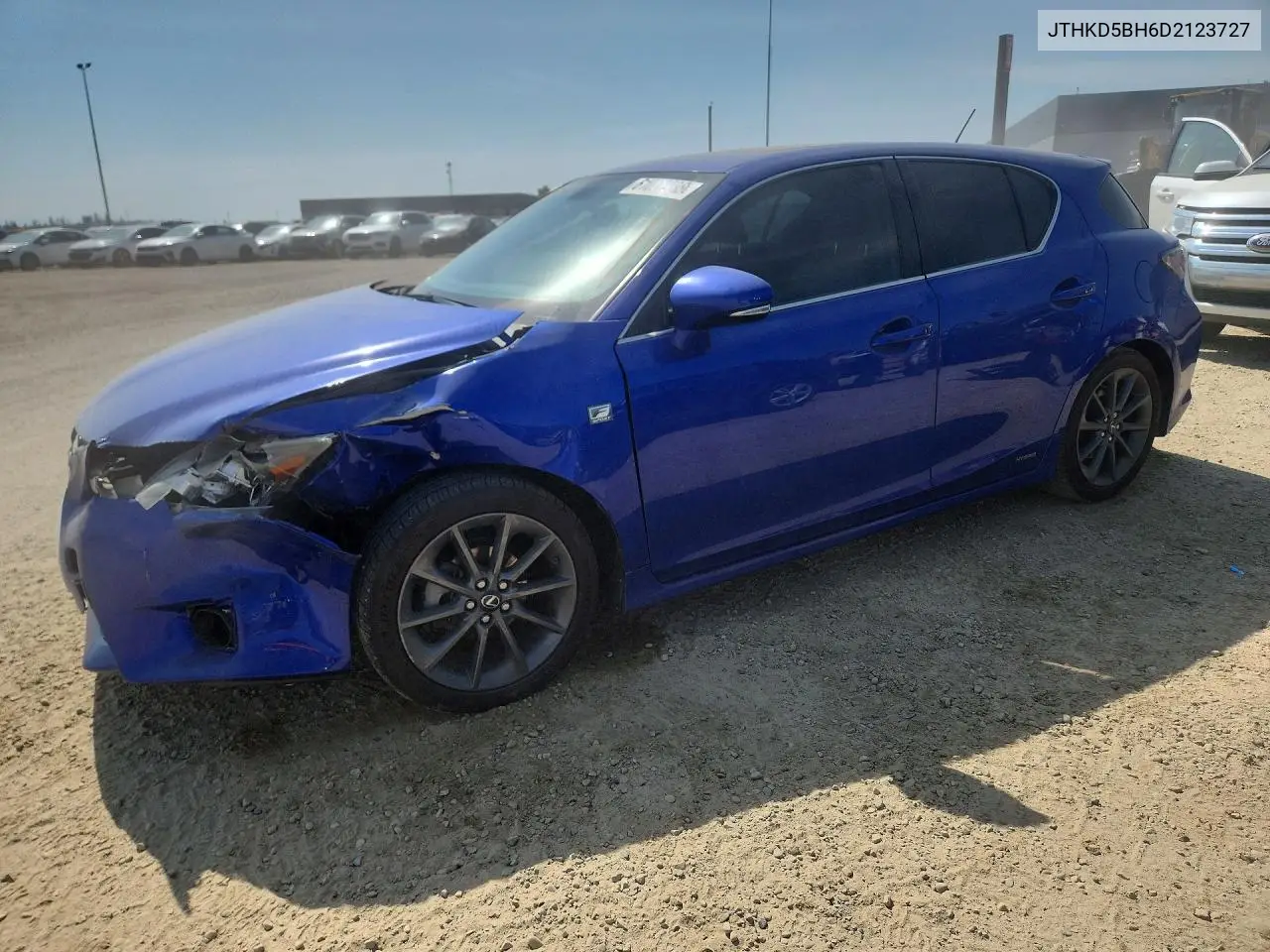 2013 Lexus Ct 200 VIN: JTHKD5BH6D2123727 Lot: 61092936