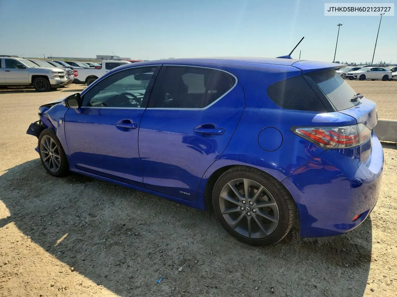 2013 Lexus Ct 200 VIN: JTHKD5BH6D2123727 Lot: 61092936