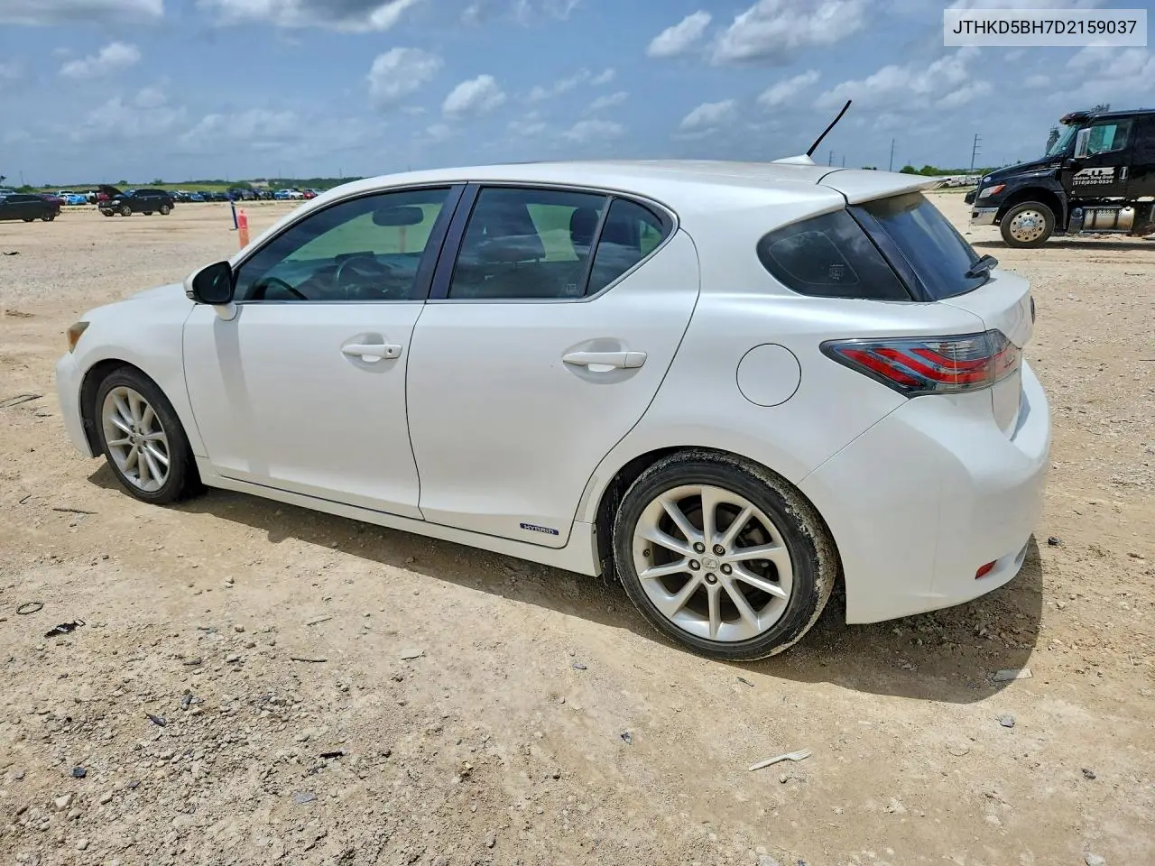 2013 Lexus Ct 200 VIN: JTHKD5BH7D2159037 Lot: 61745596