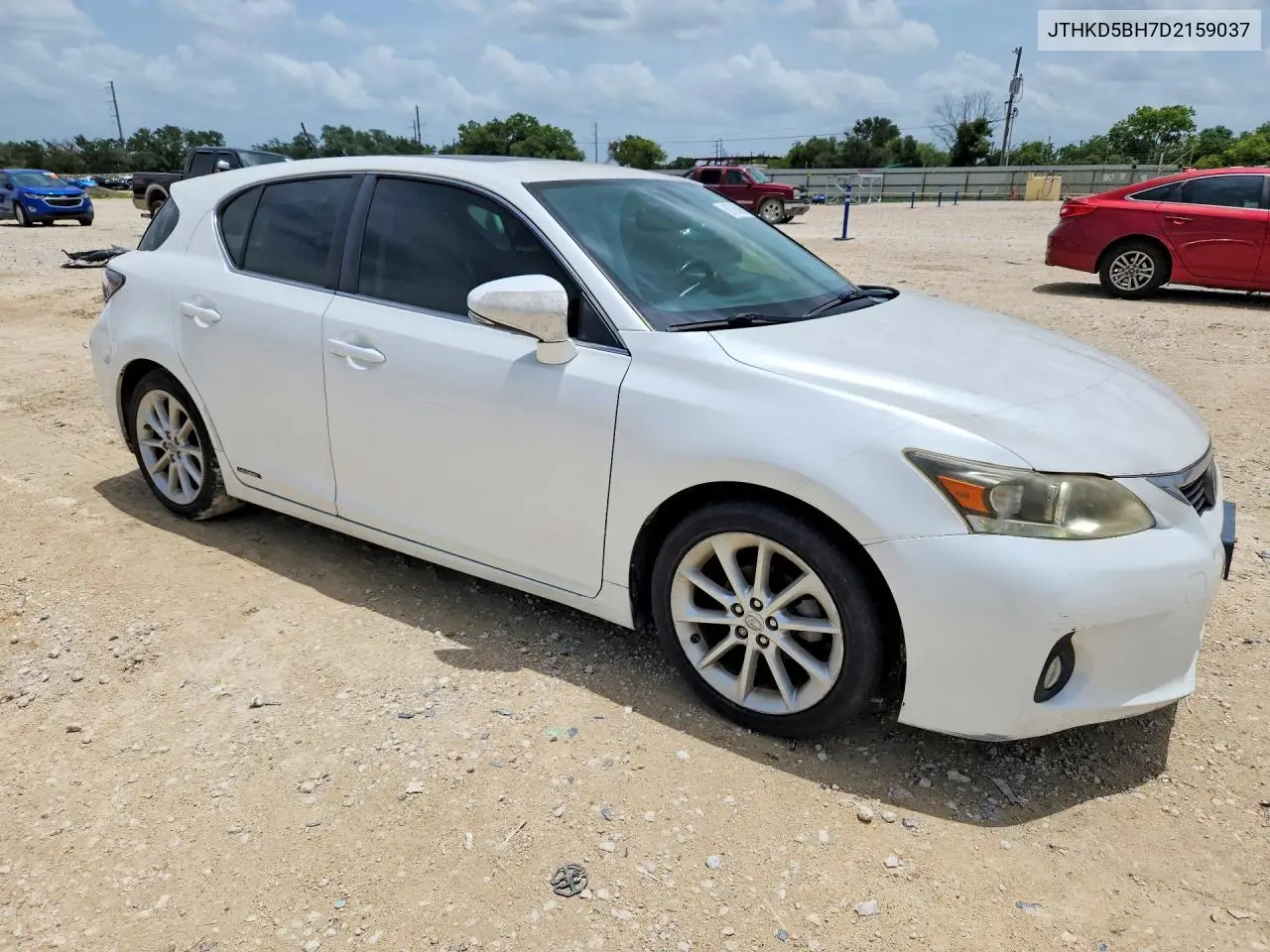 2013 Lexus Ct 200 VIN: JTHKD5BH7D2159037 Lot: 61745596