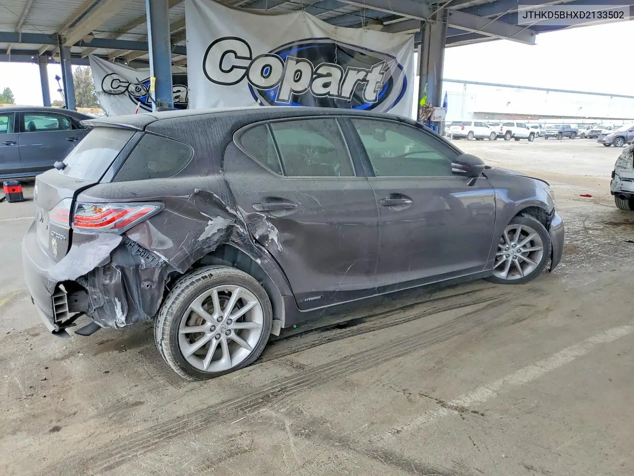 2013 Lexus Ct 200 VIN: JTHKD5BHXD2133502 Lot: 61756206