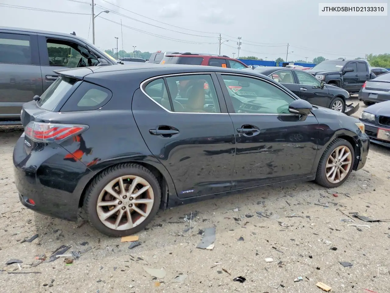 2013 Lexus Ct 200 VIN: JTHKD5BH1D2133310 Lot: 61770116