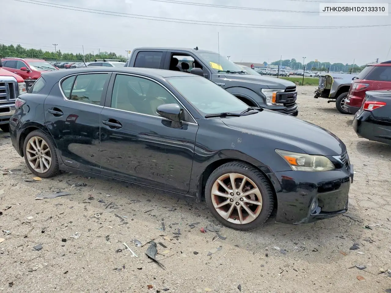 2013 Lexus Ct 200 VIN: JTHKD5BH1D2133310 Lot: 61770116