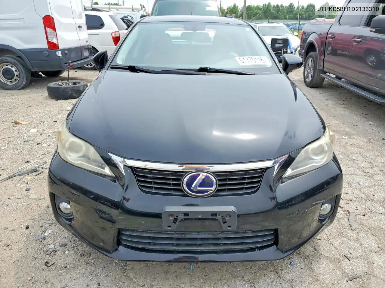 2013 Lexus Ct 200 VIN: JTHKD5BH1D2133310 Lot: 61770116