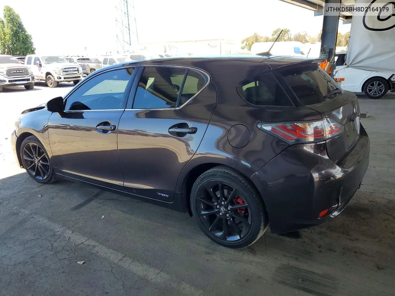 2013 Lexus Ct 200 VIN: JTHKD5BH8D2164179 Lot: 62143426
