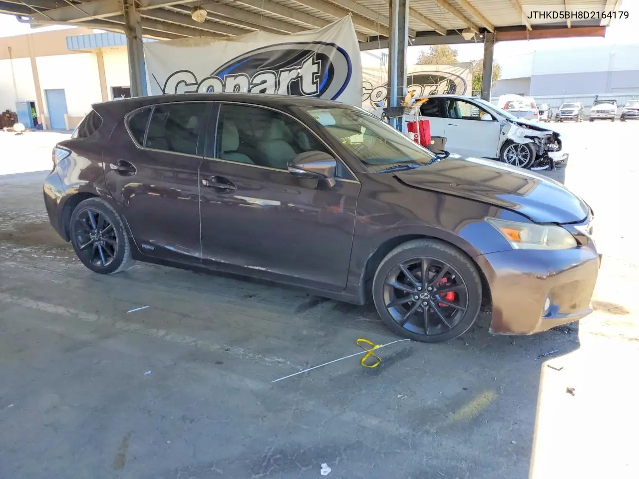 2013 Lexus Ct 200 VIN: JTHKD5BH8D2164179 Lot: 62143426